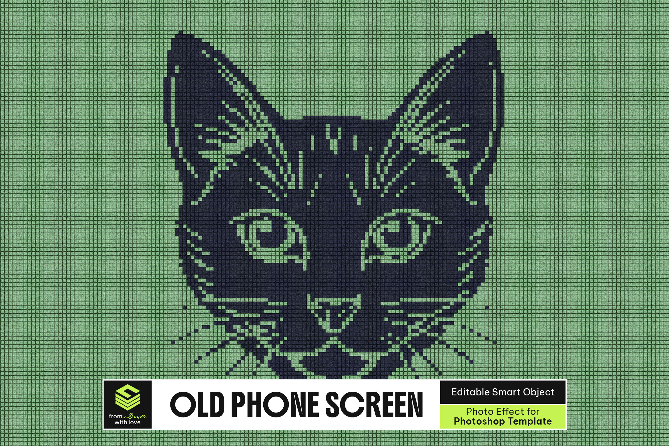 Old Phone Screen Photo Effect