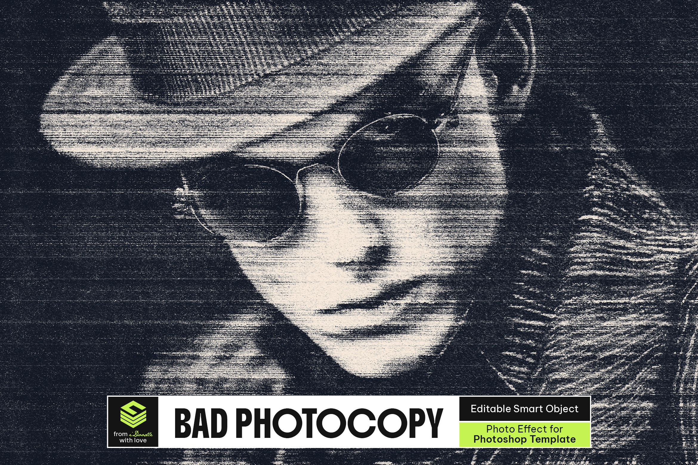 Bad Photocopy Photo Effect